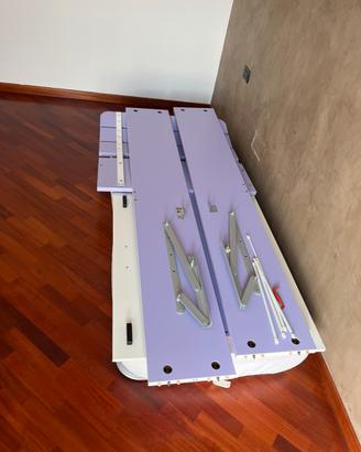 Letto singolo con contenitore