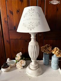 Lampada Shabby Chic