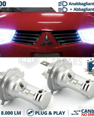 Lampadine LED H4 per Fari MITSUBISHI L200 4 Canbus