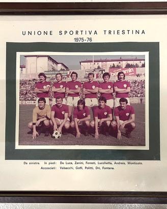 Foto Storica U.S. Triestina Calcio 1975-76