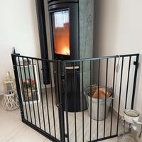 Inferriata cancelletto protezione stufa camino