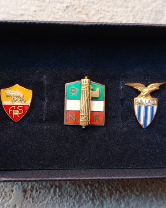 Lotto 3 distintivi epoca fascista Funzionario CONI