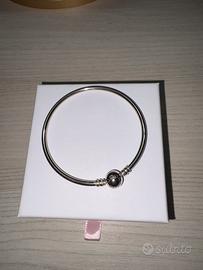 Bracciale rigido Pandora-Made in italy-100%argento