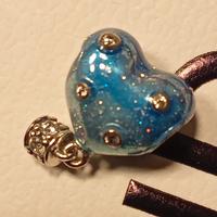 Charm Pandora mongolfiera blu argento