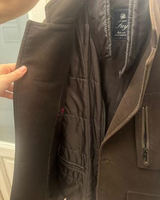 Fay giacca elegante con gilet estraibile