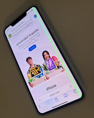 iphone xs max 64gb linea verde sul display