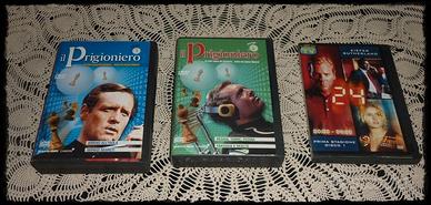 12 DVD serie "IL PRIGIONIERO" e "24 ore"