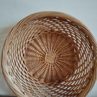 Cesto in vimini rotondo 