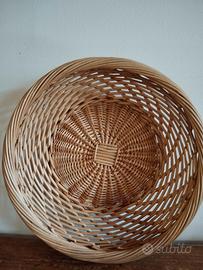 Cesto in vimini rotondo 