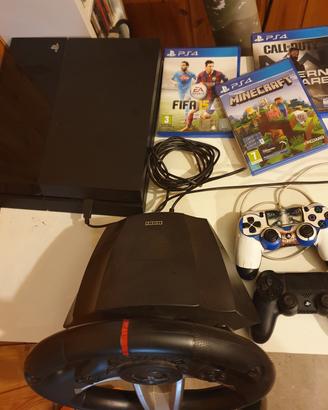 playstation 4 + 3 giochi