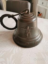 Campana in bronzo antica da refettorio