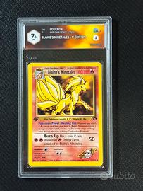 Blaine’s Ninetales 1 ed. grado 7.5 Gym Challenge