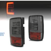 FANALI PER VOLKSWAGEN VW CADDY 04-15 FONDO CROMATO