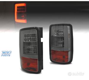 FANALI PER VOLKSWAGEN VW CADDY 04-15 FONDO CROMATO