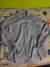 Camicia Conbipel Slim Fit - 100% Cotone - Azzurra