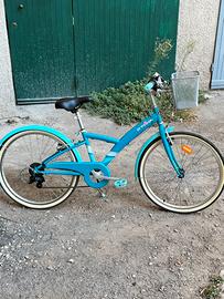 Bici città bambino 9 -12 anni 24 pollici ELOPS 500