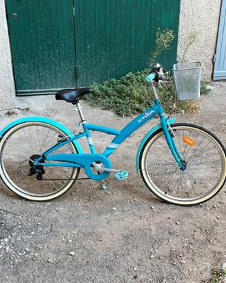 Bici città bambino 9 -12 anni 24 pollici ELOPS 500
