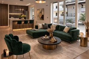 Spazioso appartamento moderno con splendida terraz