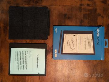 Kindle Scribe + Penna premium + Custodia  Tessuto