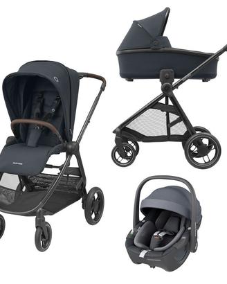 Trio MaxiCosi + base Isofix