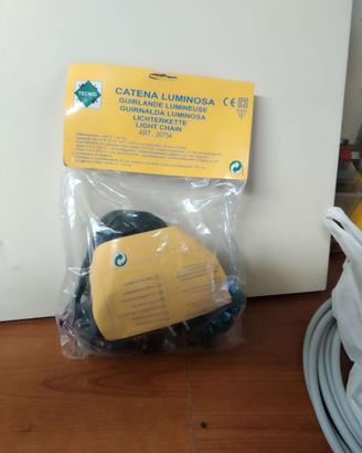Luci Catena Luminosa  da Esterno Giuntabili