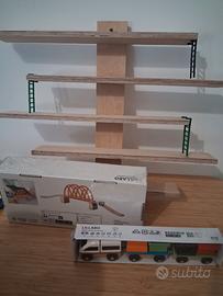 Mini scaffale e/o set trenino ikea