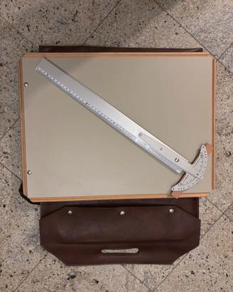 Tecnigrafo portatile con riga a T goniometrica