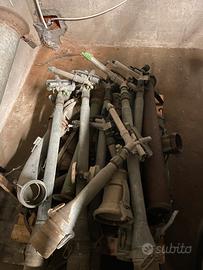 Vari getti per irrigare