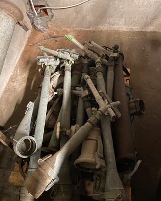 Vari getti per irrigare