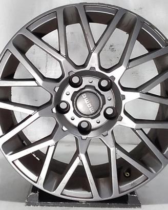 4 CERCHI IN LEGA 8x17 5x115 E38 F71.6 A MOD76 MOMO