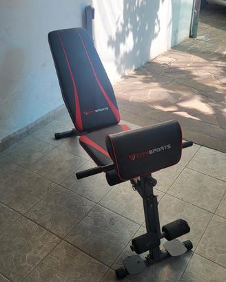 Panca multifunzione CitySports regolabile 