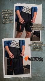 SET WORKWEAR HANKOOK 2-in-1 Pantaloni Tecnici NEW 