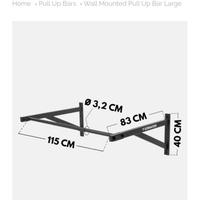 Attrezzo per calisthenics a muro