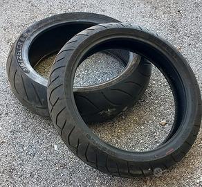 Gomme moto Metzeler +Pirelli 120/180