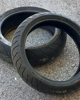 Gomme moto Metzeler +Pirelli 120/180
