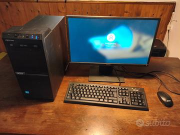 Computer Acer gaming i5 3340 8GB Ram GTX 1050