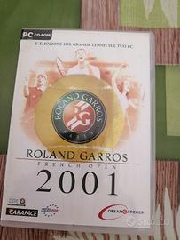 dvd, gioco per pc. Roland Garros 2001. 