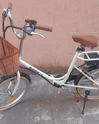 bici pieghevole pedalata assistita 