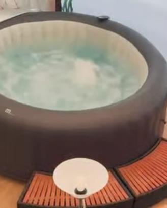 PISCINA IDROMASSAGGIO GONFIABILE RISCALDATA