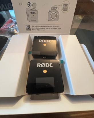 Rode Wireless microfoni