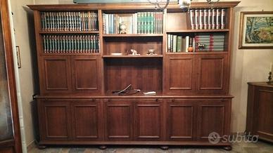 Libreria / Parete attrezzata in legno massello 300