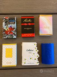 Set profumi donna anni 80-90