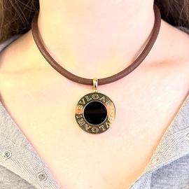 BULGARI acciao e oro con onice