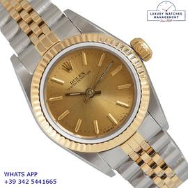 ROLEX Oyster Perpetual 67193 26MM Champagne dial