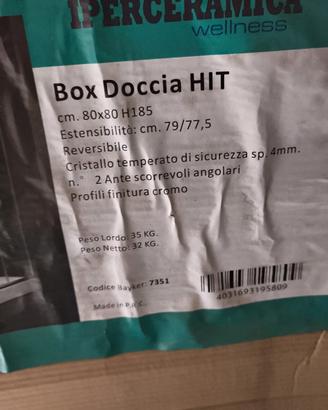 Box doccia nuovo ancora imballato 80x80