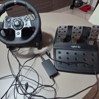Volante logitech G920 con pedaliera