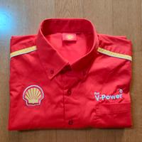 Camicia maniche corte Ferrari Shell-Helix