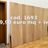 Parquet maxiplancia con pochi nodi a Savona