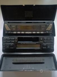 Frontalini autoradio Sony e JVC
