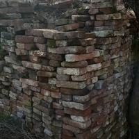 Mattoni vecchi pieni 